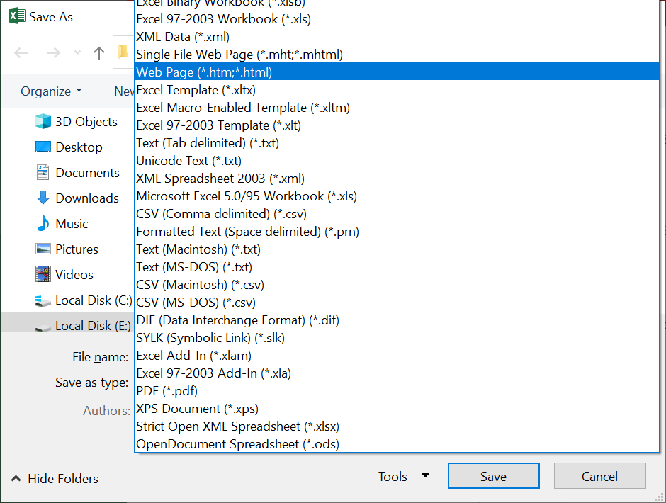 Convert Excel File To Html Format Instantly Convert Excel File To Html Format Instantly