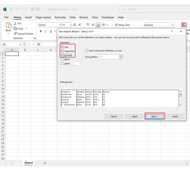 Converting Text Files To Excel To Unlock Powerful Graphs Converting Text Files To Excel To Unlock Powerful Graphs